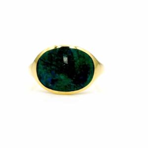 Eilat Gemstone Ring set in 14K Yellow Gold