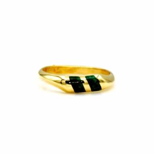 Eilat Gemstone Ring set in 14K Yellow Gold
