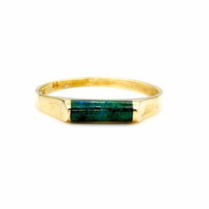 Eilat Gemstone Ring set in 14K Yellow Gold