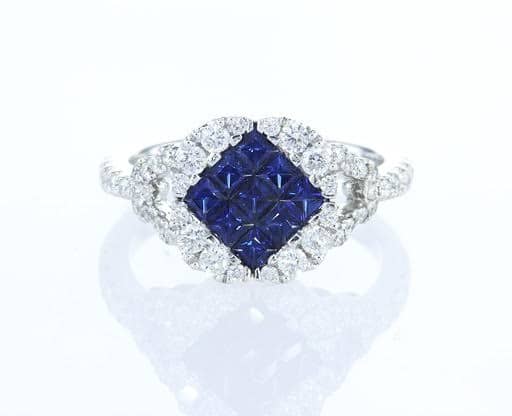 טבעת יהלומים